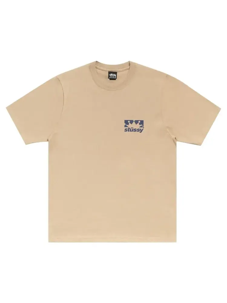 Футболка Stussy Box Crown 'Khaki'