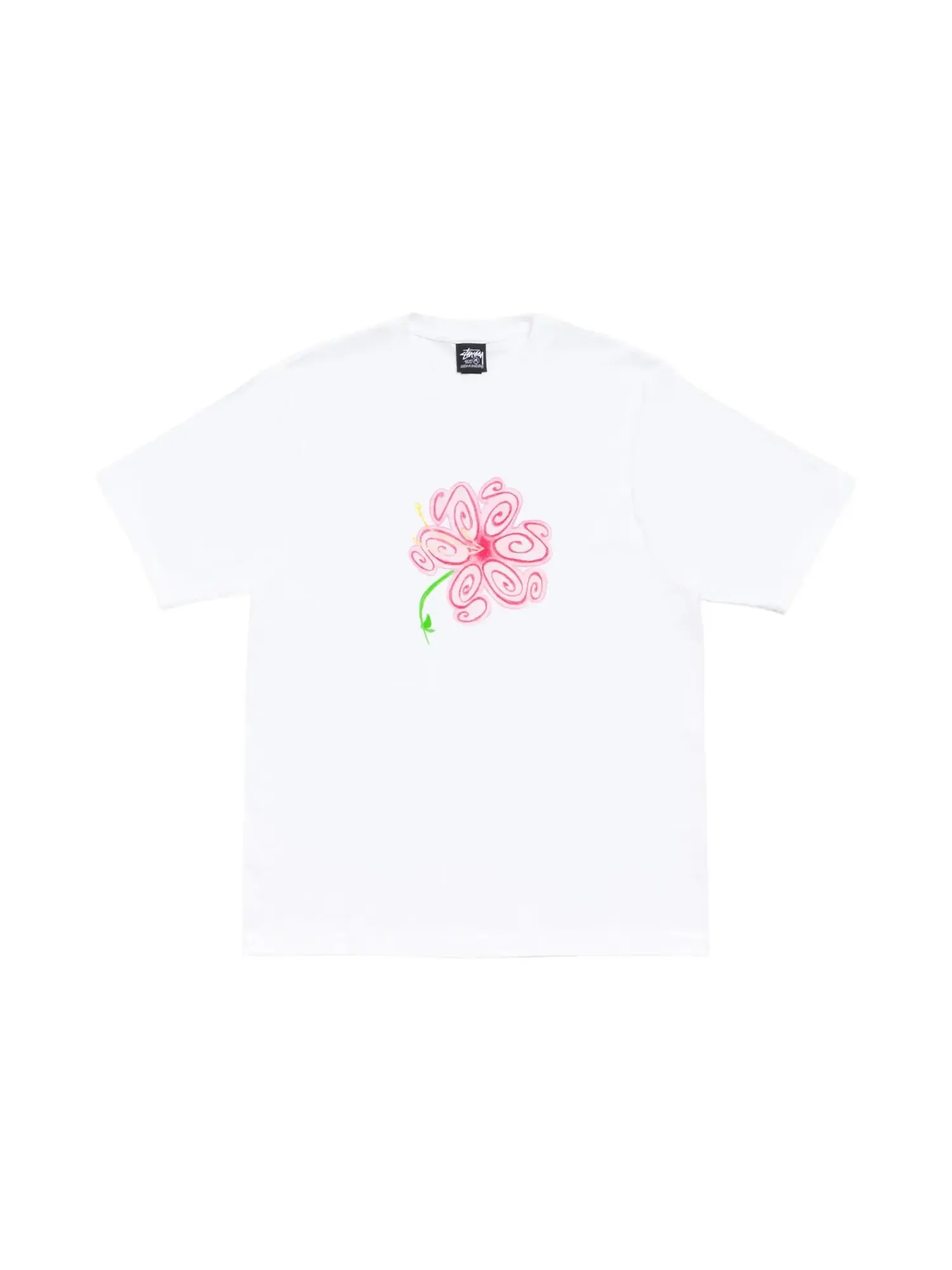 Футболка Stussy S с цветочным принтом