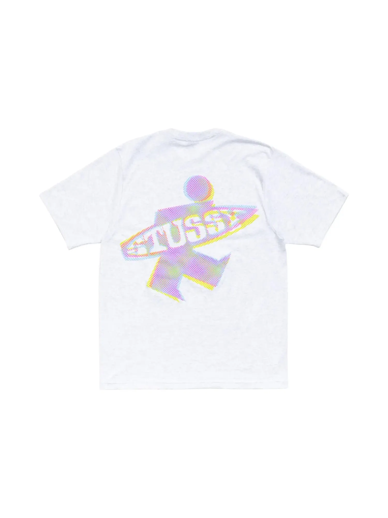 Футболка Stussy Dot Surf Puff Print Tee — изображение 2 из 2, пепельный вереск