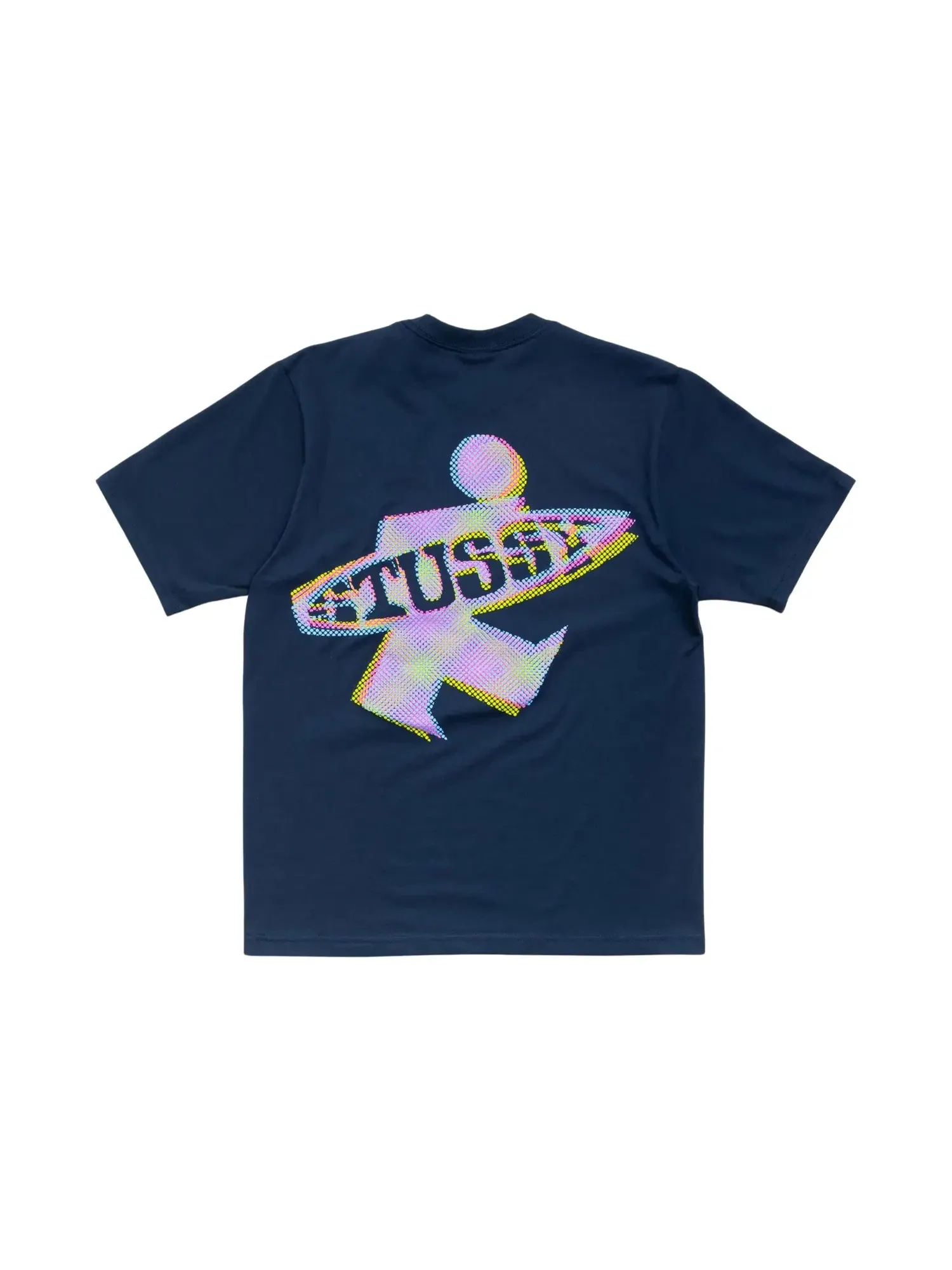 Футболка Stussy Dot Surf Puff Print Tee — изображение 2 из 2, темно-синий