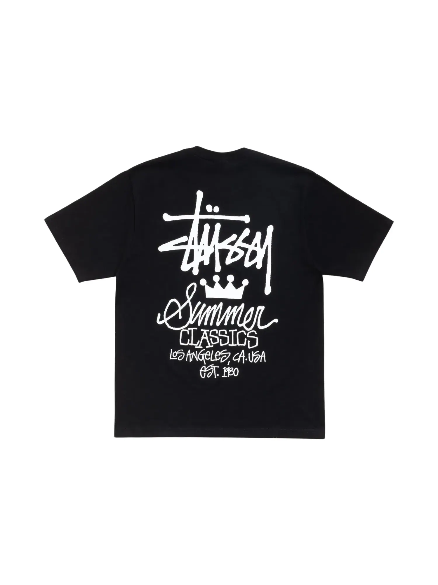 Футболка Stussy Summer Classics — изображение 2 из 2, черный