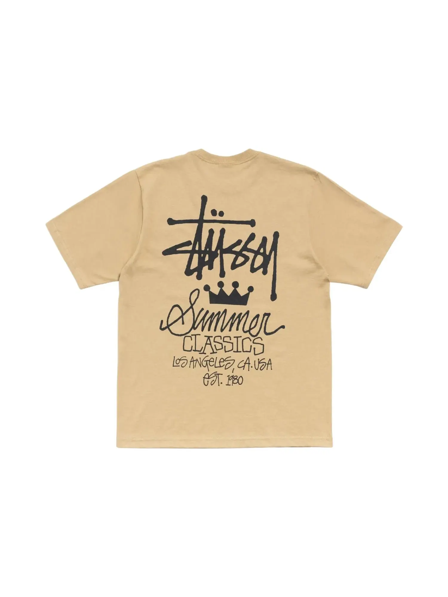 Футболка Stussy Summer Classics — изображение 2 из 2, хаки
