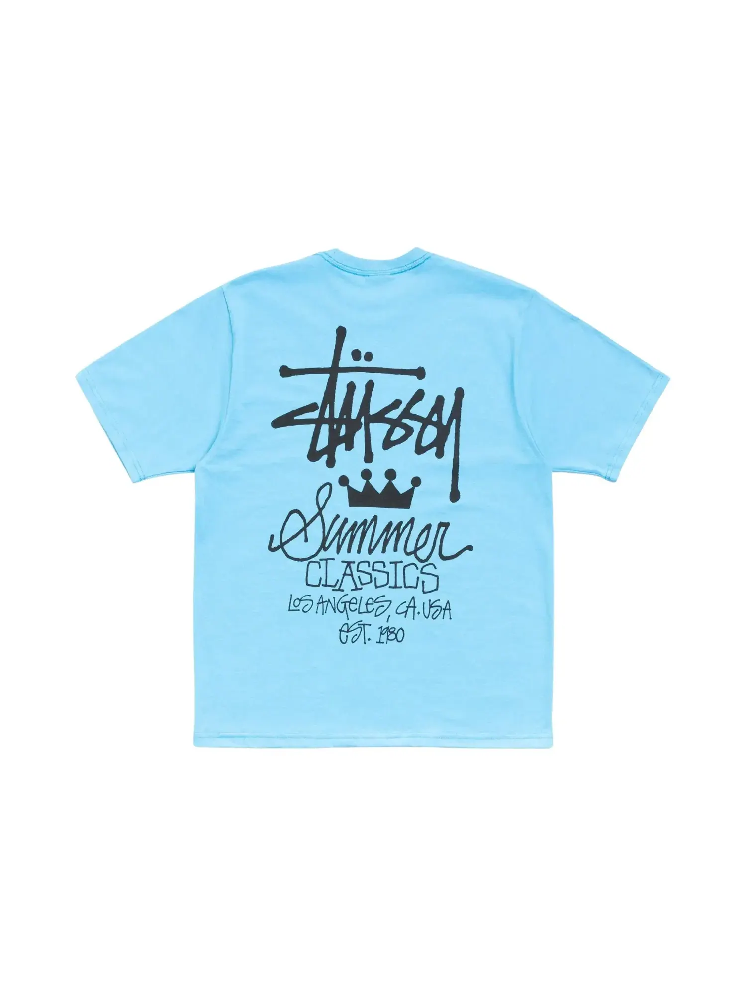 Футболка Stussy Summer Classics — изображение 2 из 2, синий