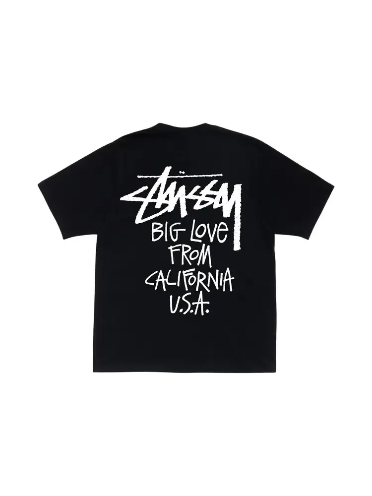 Футболка Stussy Big Love — изображение 2 из 2, черный