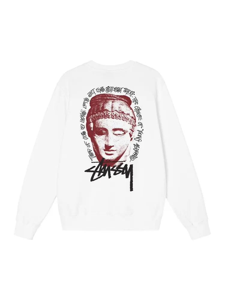 Свитер Stussy Young Moderns Crew — изображение 2 из 2, белый