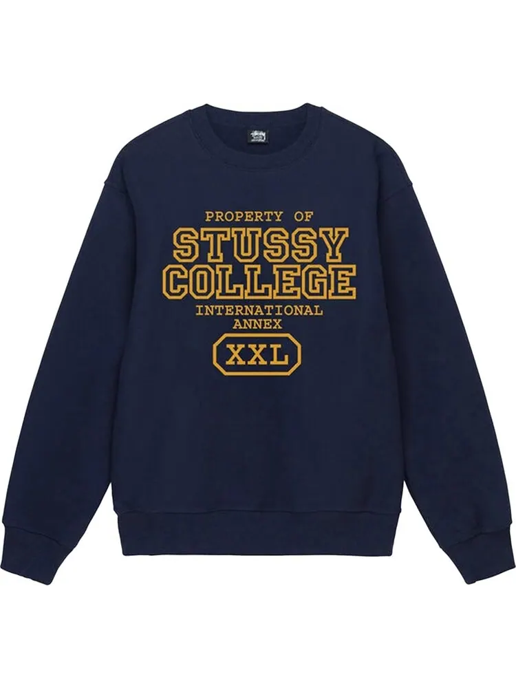 Толстовка Stussy Property Of Crew 'Navy' — изображение 1 из 2, синий