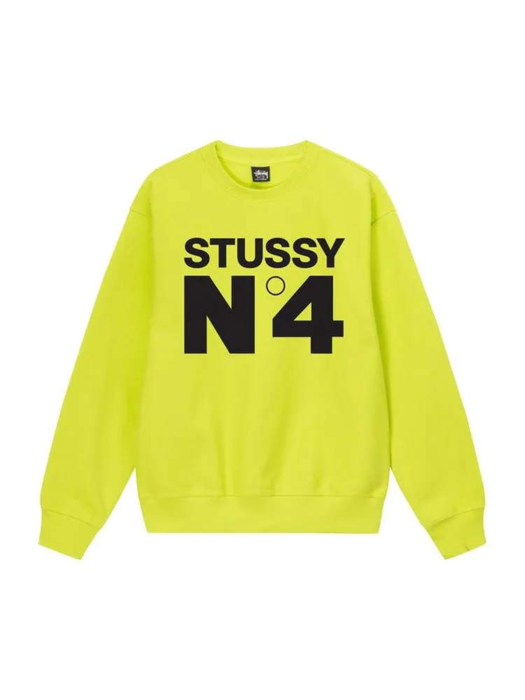 Свитер Stussy No.4 Crew, Keylime