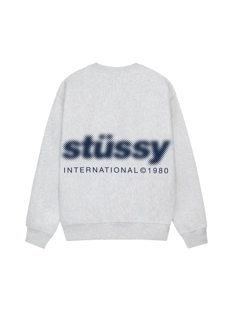 Свитер Stussy Blur Crew — изображение 2 из 2, пепельный вереск