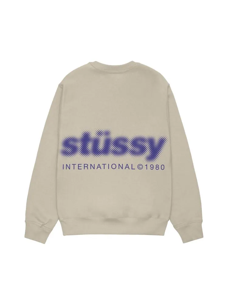 Свитер Stussy Blur Crew — изображение 2 из 2, хаки