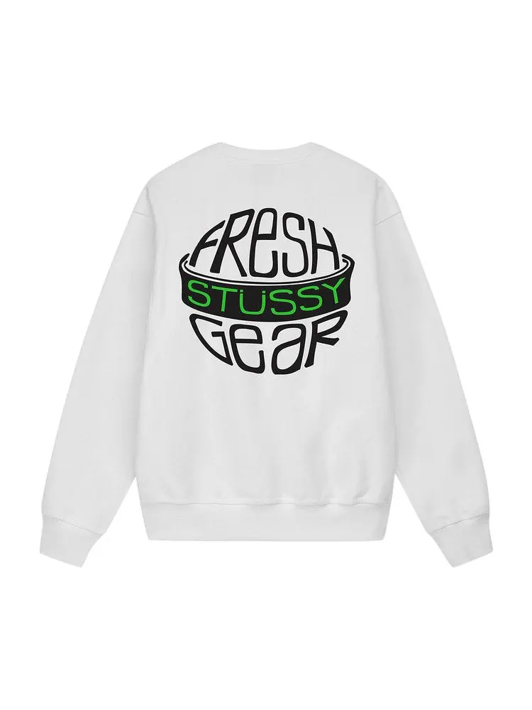 Свитер Stussy Fresh Gear Crew — изображение 2 из 2, белый