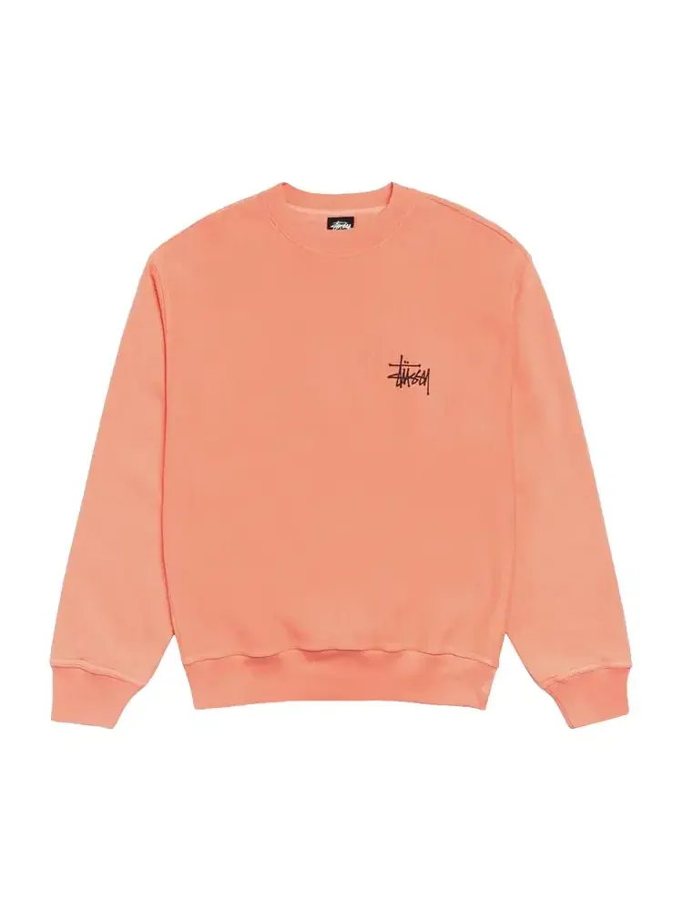 Свитшот Stussy Basic Pigment Dyed Crew — изображение 1 из 2, мульти