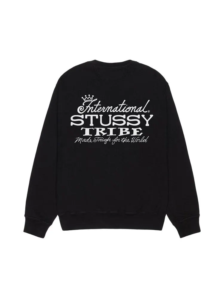 Свитер Stussy IST Crew Pigment Dyed — изображение 2 из 2, черный