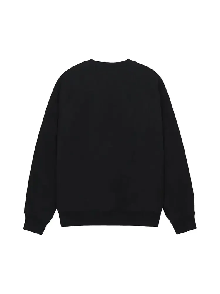 Stussy Smooth 80 Crew 'Black' — изображение 2 из 2, черный