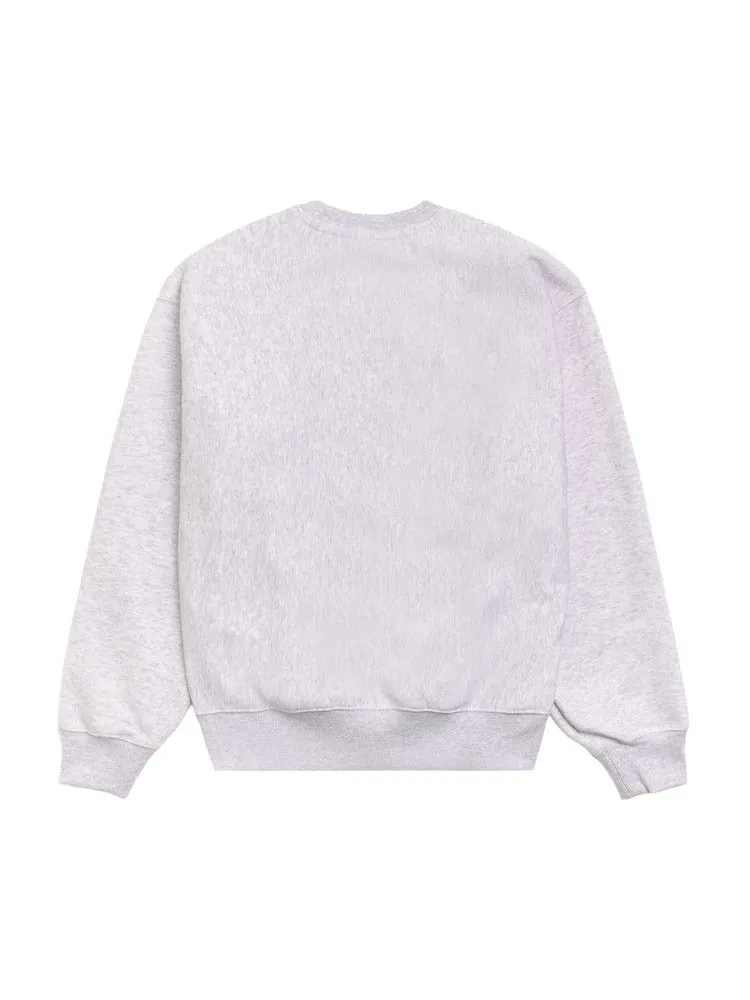 Топ Stussy Long Range Crew 'Ash Heather' — изображение 2 из 2, серый