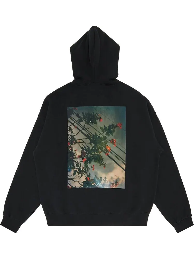 Худи Fear of God Essentials Photo Pullover Hoodie 'Black' — изображение 2 из 3, черный