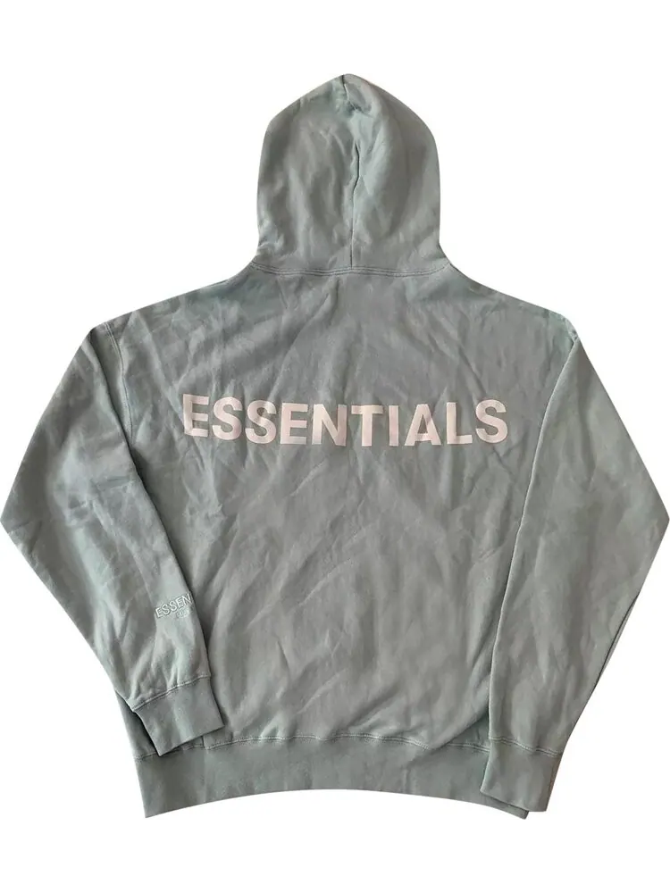 Худи Fear of God Essentials Pullover Hoodie 'Blue' — изображение 2 из 2, синий