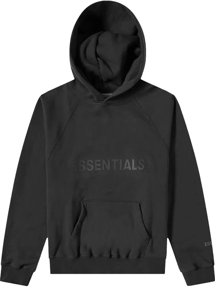 Худи Fear of God Essentials Hoodie 'Black' — изображение 1 из 2, черный