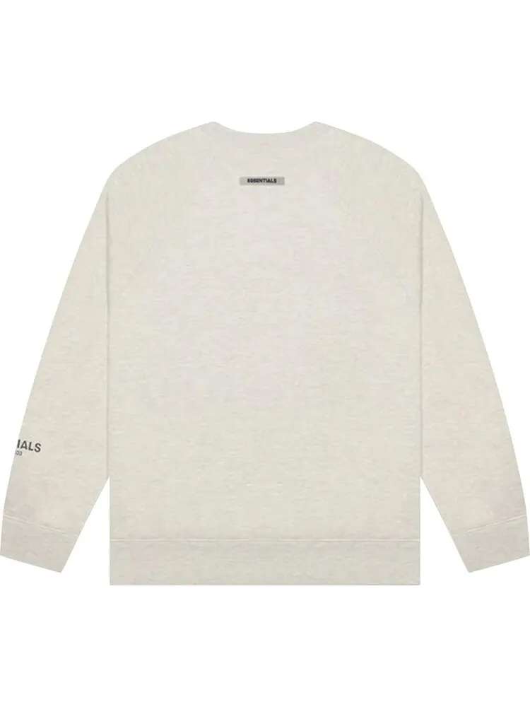 Толстовка Fear of God Essentials Crewneck Sweatshirt 'Oatmeal' — изображение 2 из 2, серый