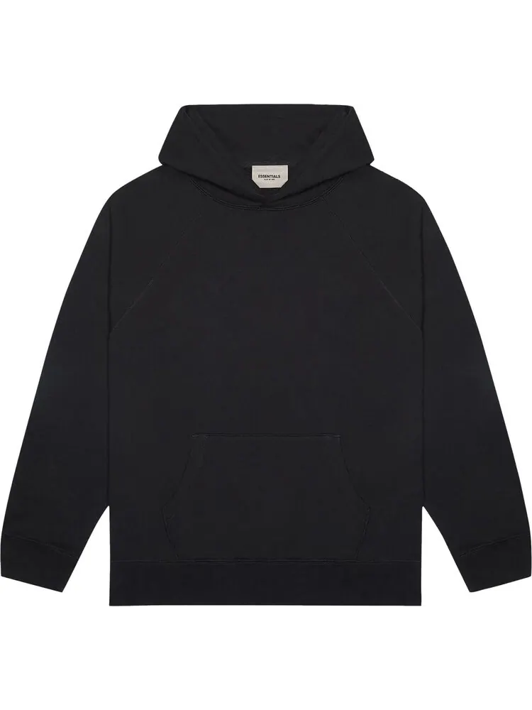 Худи Fear of God Essentials Hoodie 'Black' — изображение 1 из 1, черный