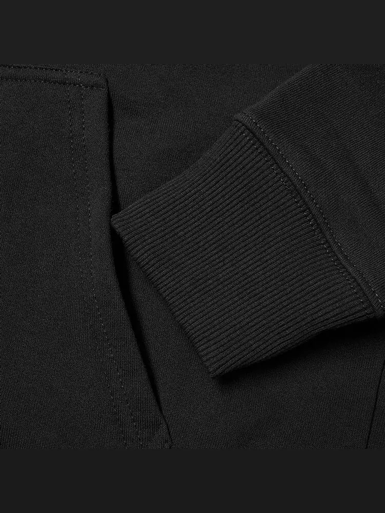 Толстовка Stussy Basic Hood 'Black' — изображение 2 из 3, черный