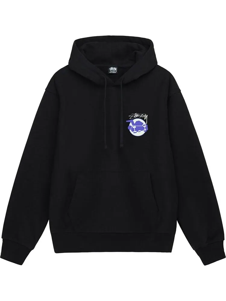 Худи Stussy Skateman Hoodie 'Black' — изображение 1 из 2, черный