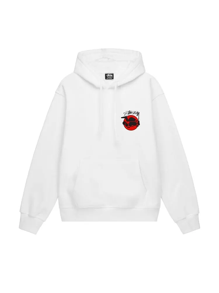 Худи Stussy Skateman Hoodie 'White' — изображение 1 из 2, белый
