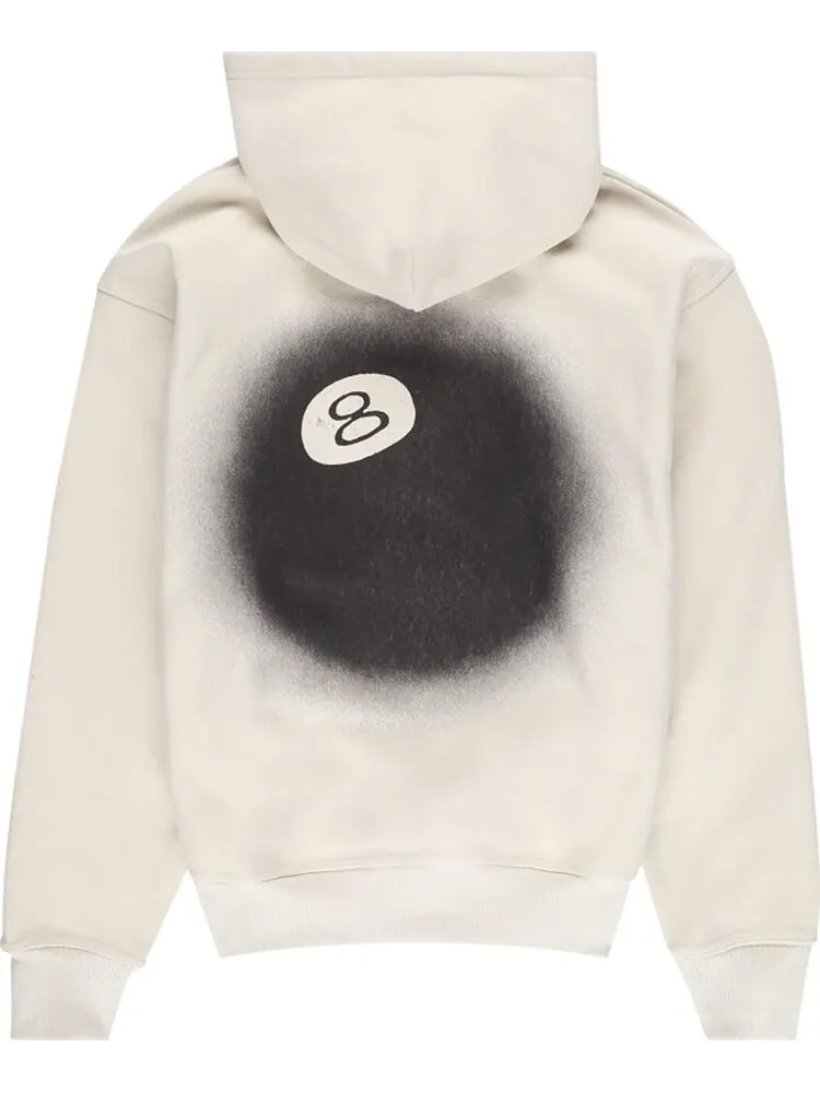 Толстовка Stussy 8 Ball Fade Hood 'Putty' — изображение 2 из 2, бежевый