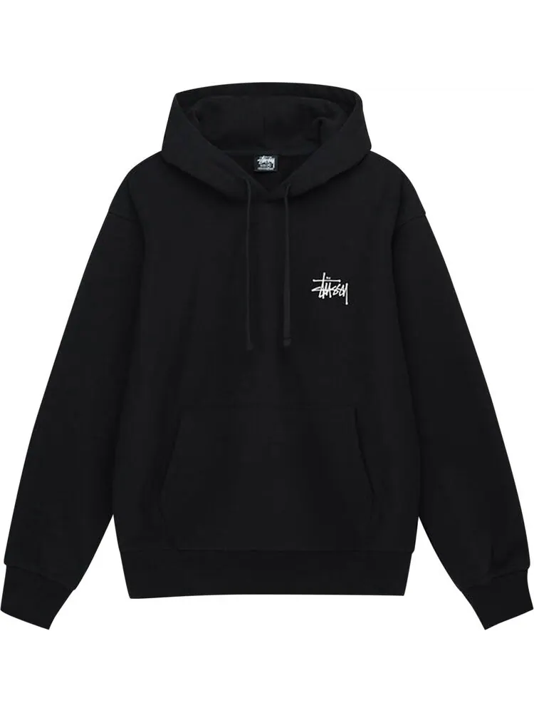 Худи Stussy Basic Logo — изображение 1 из 3, черный