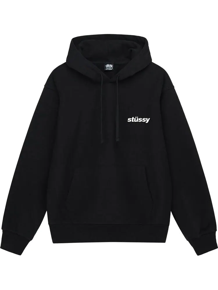 Худи Stussy Popsicle Hoodie 'Black' — изображение 1 из 2, черный