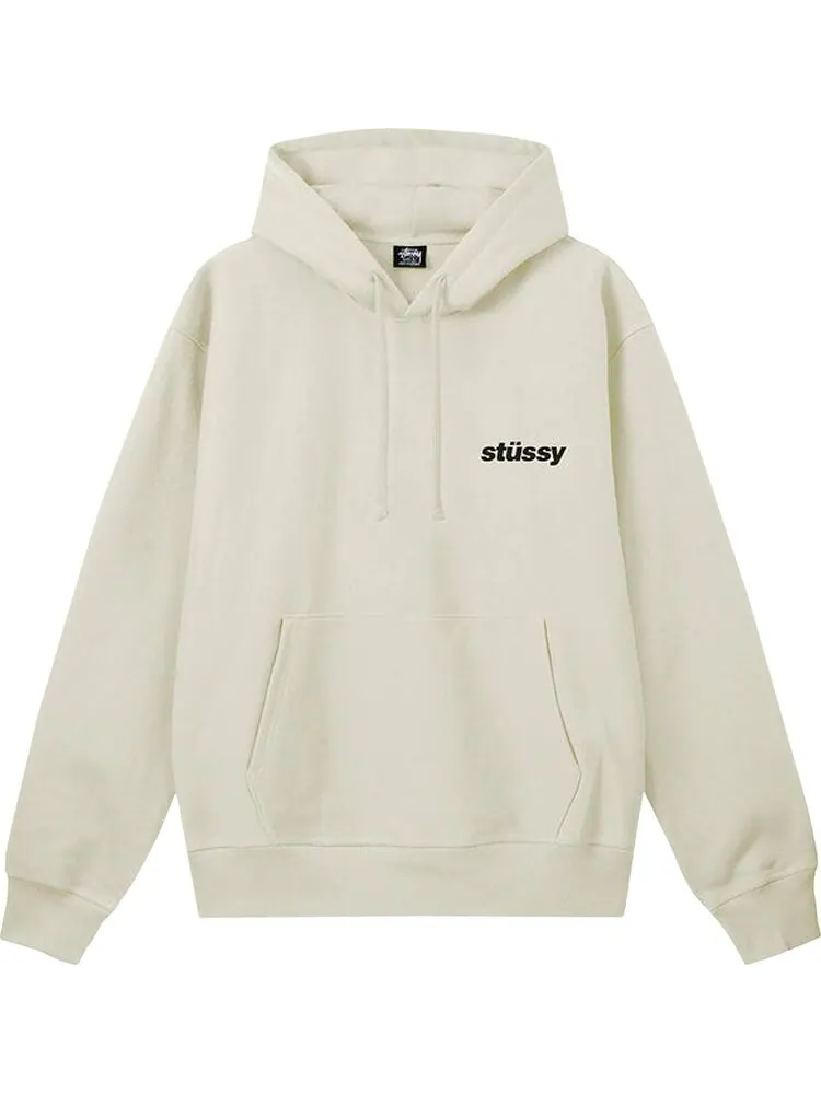 Худи Stussy Popsicle Hoodie 'Stone' — изображение 1 из 2, бежевый