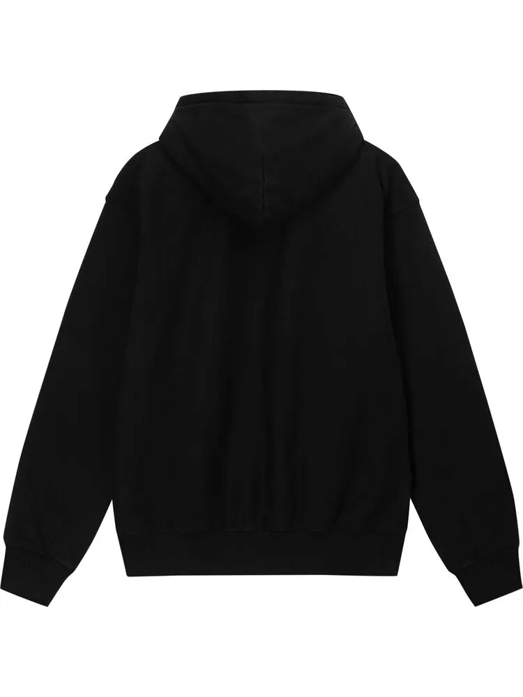 Худи Stussy Champion Pigment Dyed Hoodie Black — изображение 2 из 2, синий