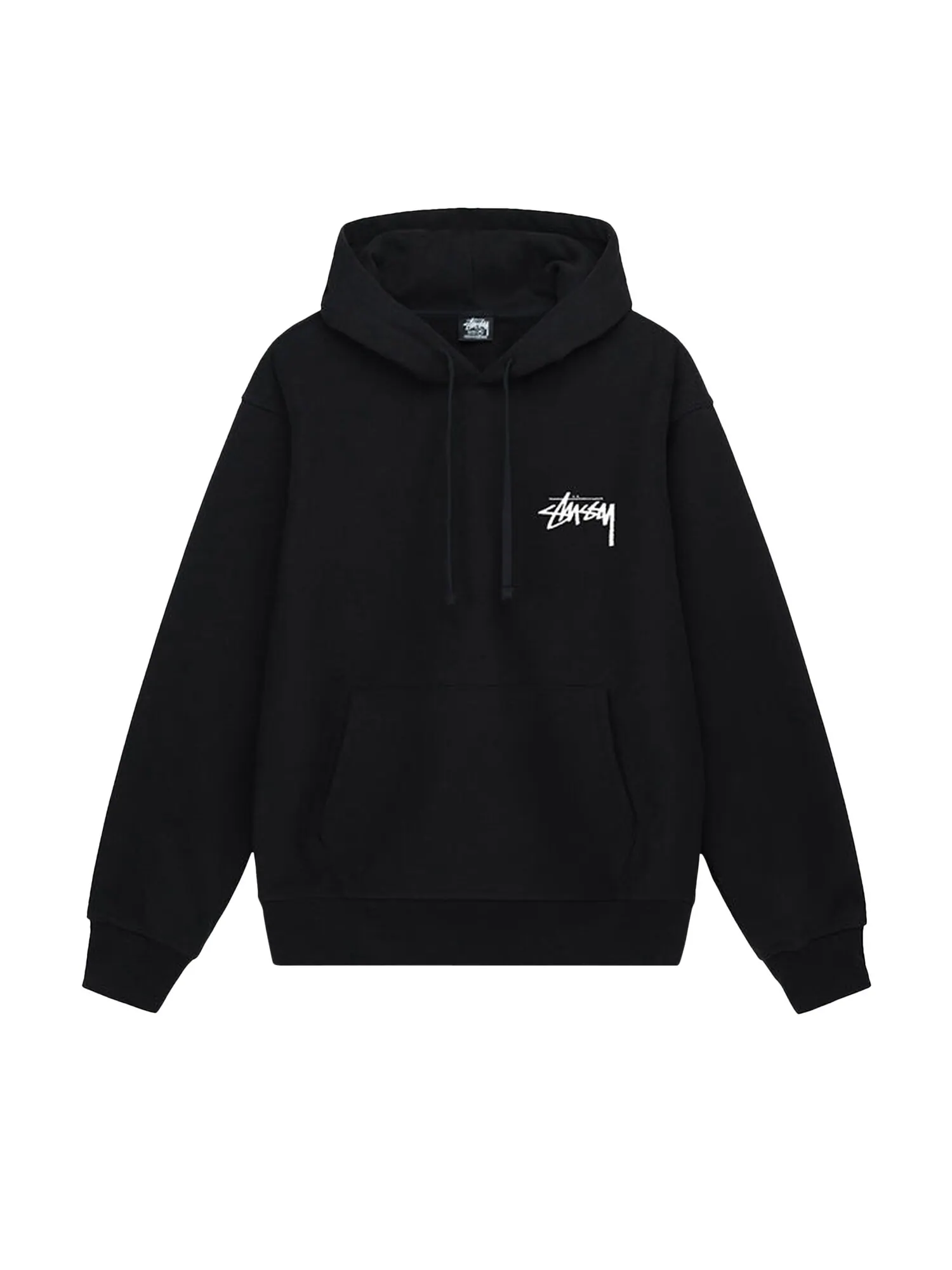 Плюшевая толстовка Stussy Черный