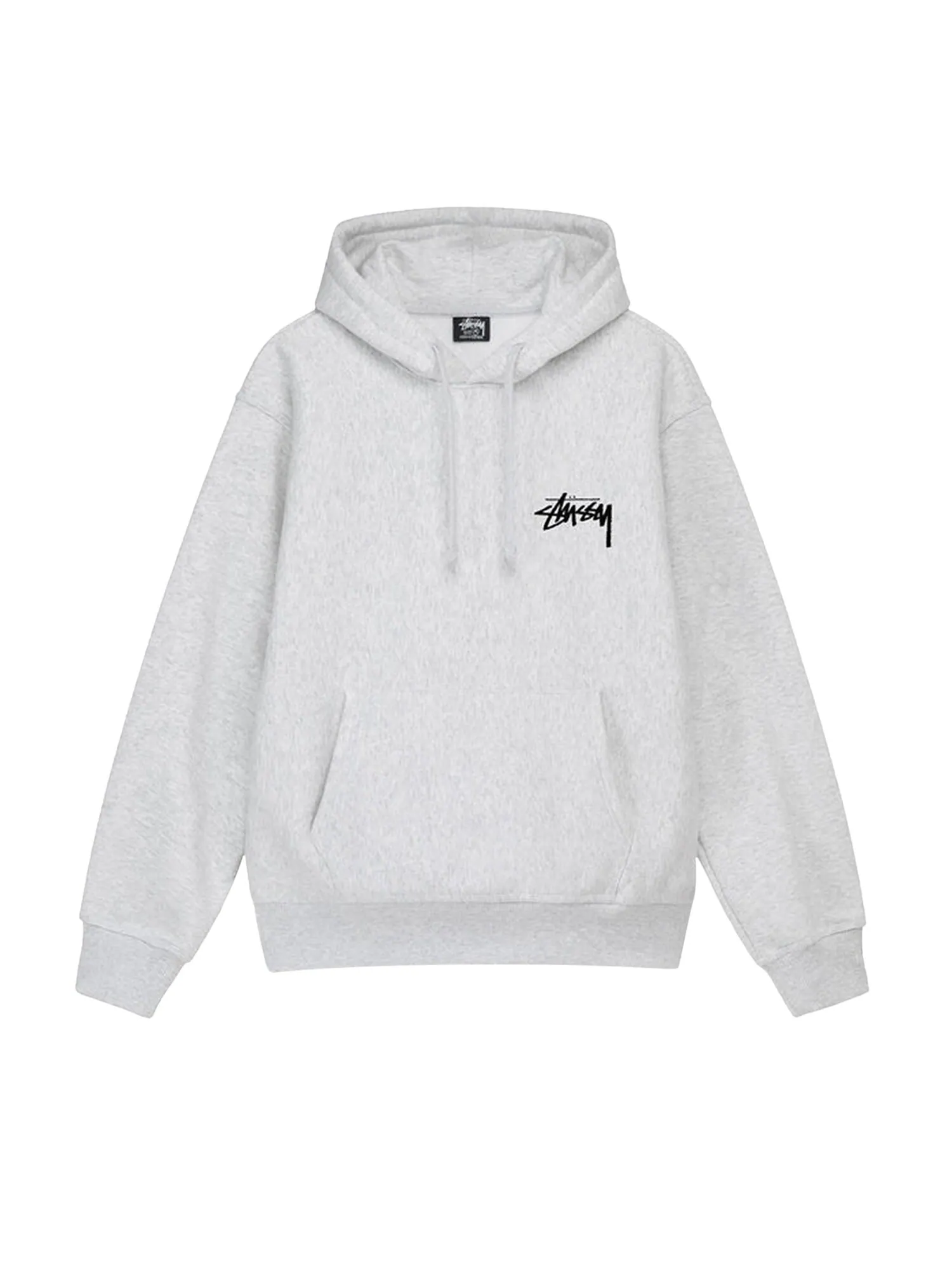 Плюшевая толстовка Stussy Ash Heather