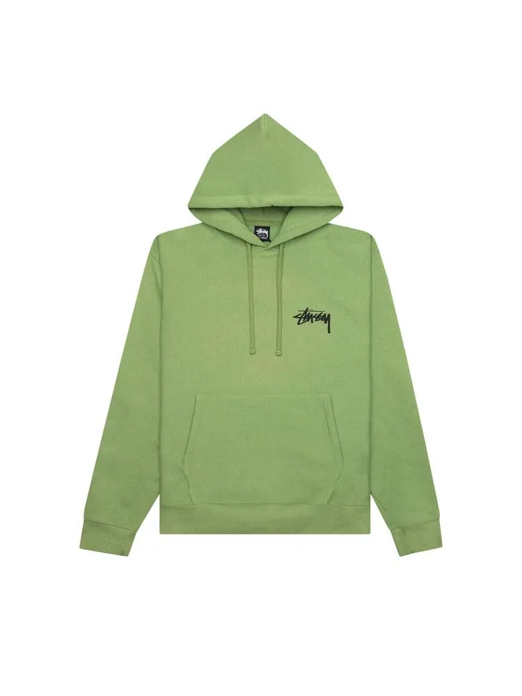 Худи Stussy Classic Dot Hoodie — изображение 1 из 2, мох
