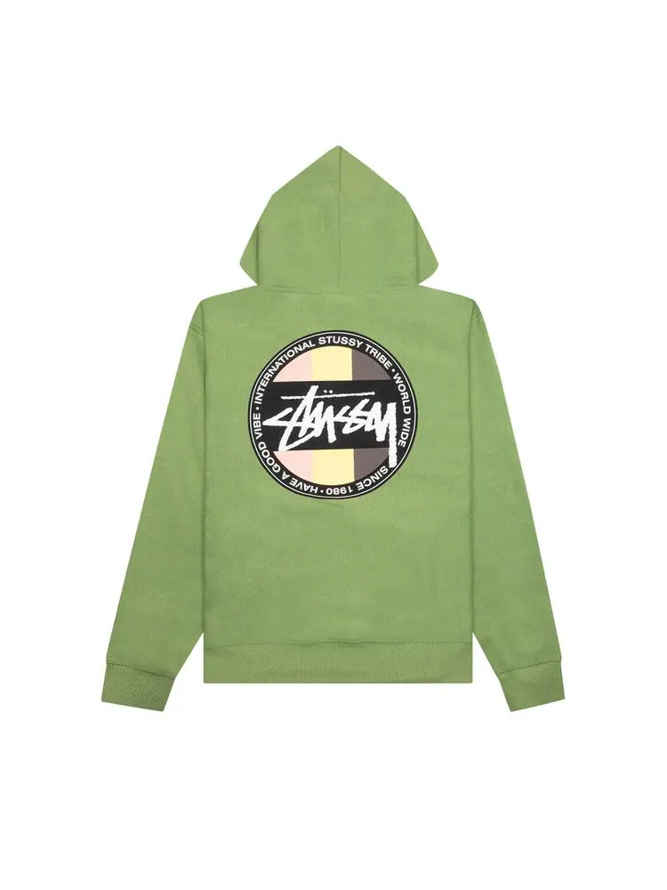 Худи Stussy Classic Dot Hoodie — изображение 2 из 2, мох