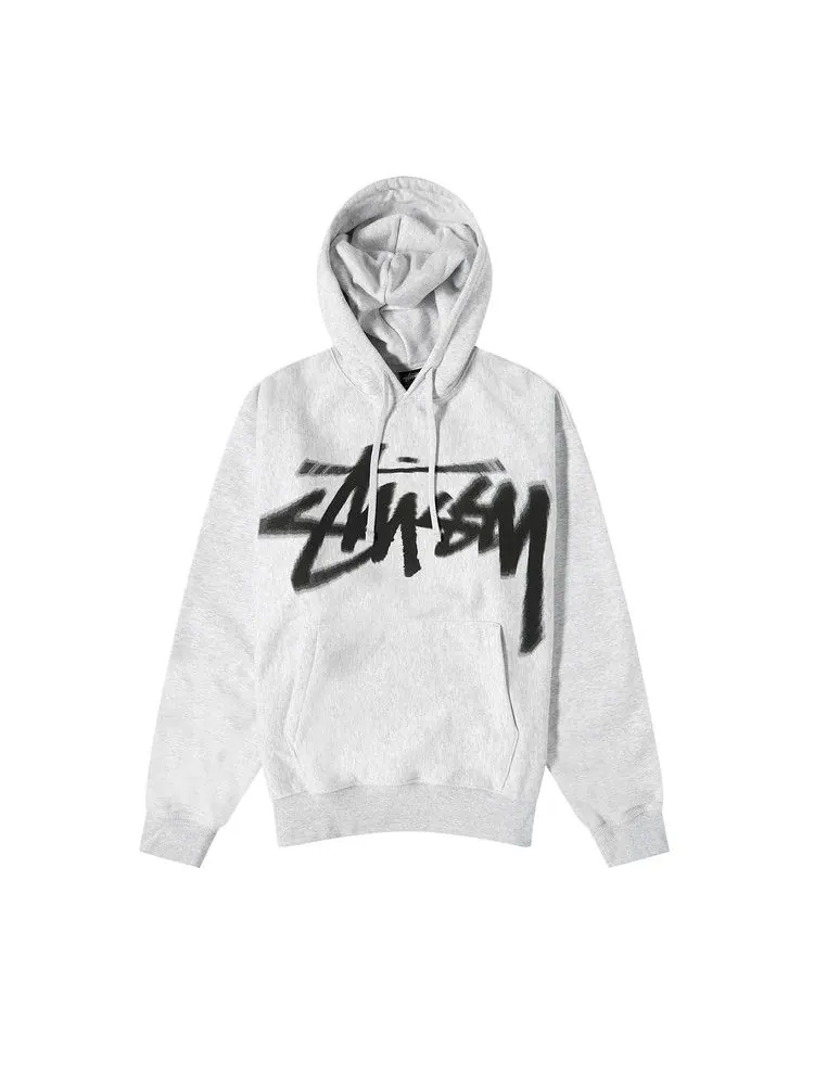 Худи Stussy Dizzy Stock Hoodie — изображение 1 из 1, пепельный вереск