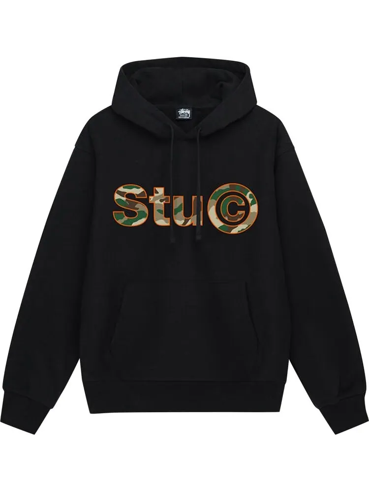 Худи Stussy Stu C. Hoodie Black — изображение 1 из 2, черный