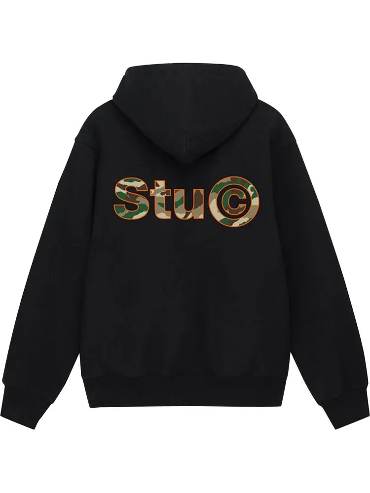 Худи Stussy Stu C. Hoodie Black — изображение 2 из 2, черный