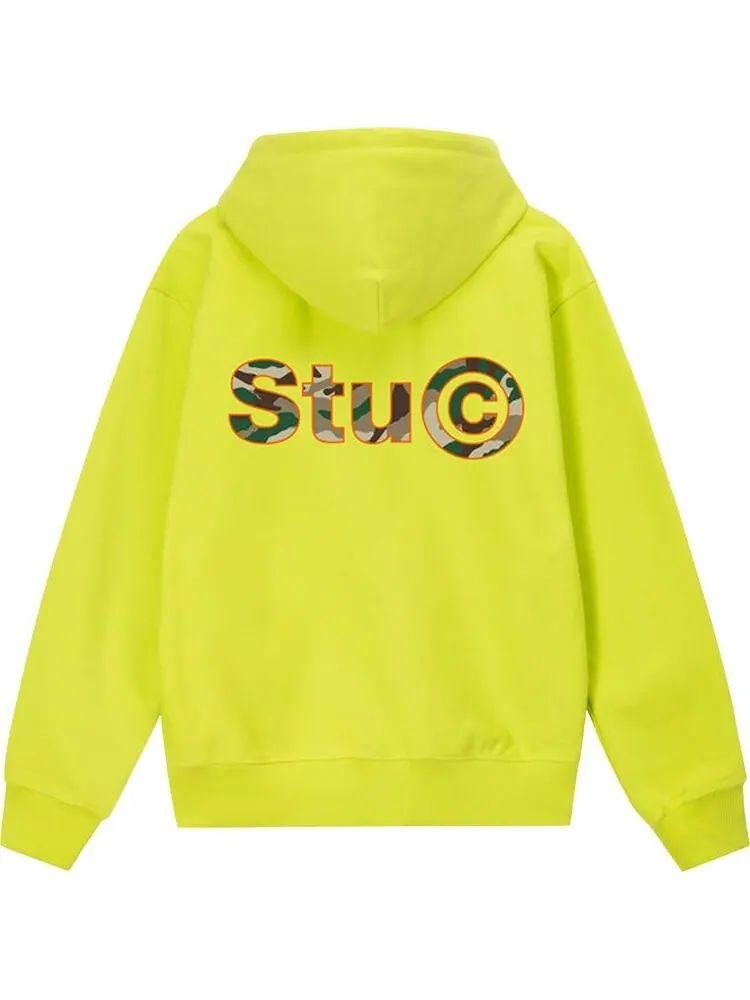 Худи Stussy Stu C. Hoodie Keylime — изображение 2 из 2, зеленый