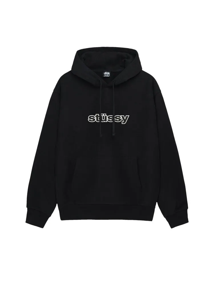 Худи Stussy SS-Link 'Black' — изображение 1 из 2, черный