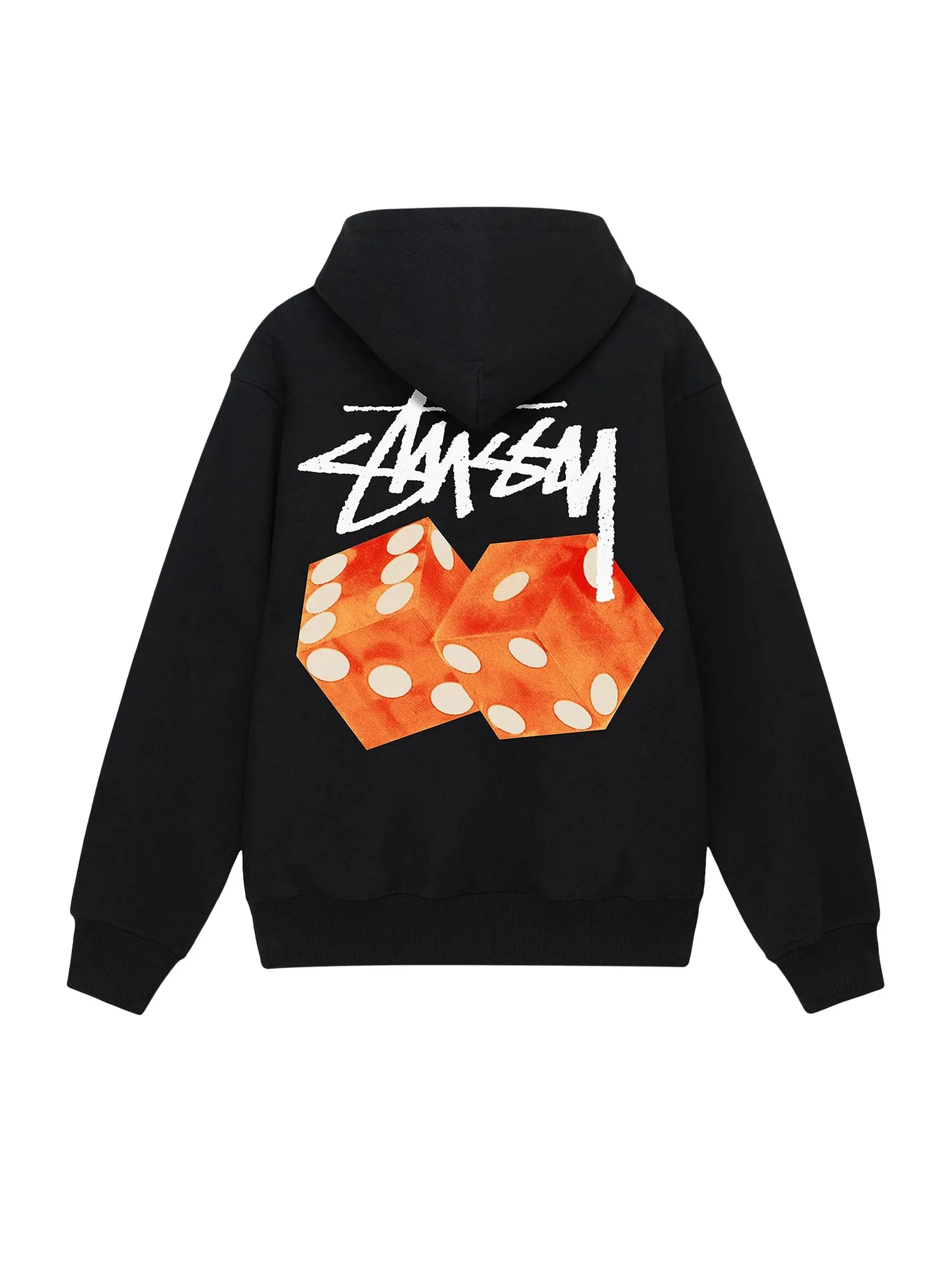 Толстовка Stussy Diced Out Черная — изображение 2 из 2, черный