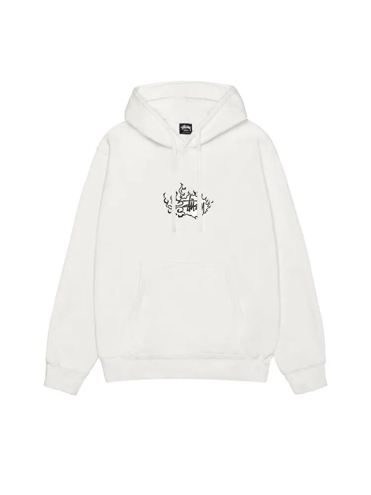 Худи Stussy Pigment Dyed Mosaic Dragon 'Natural' — изображение 1 из 2, белый