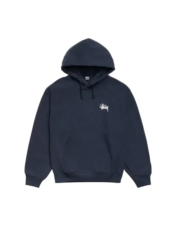 Худи Stussy Basic Hood — изображение 1 из 2, синий