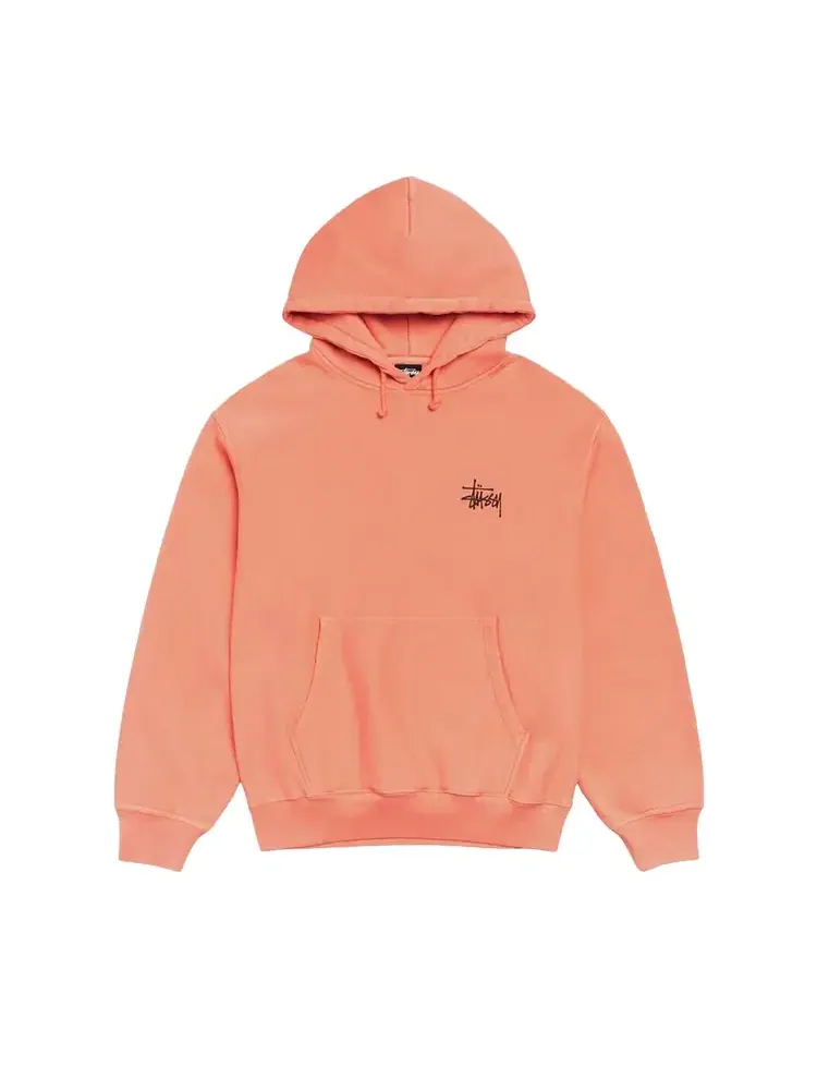 Худи Stussy Basic Pigment Dyed Hood — изображение 1 из 2, мульти