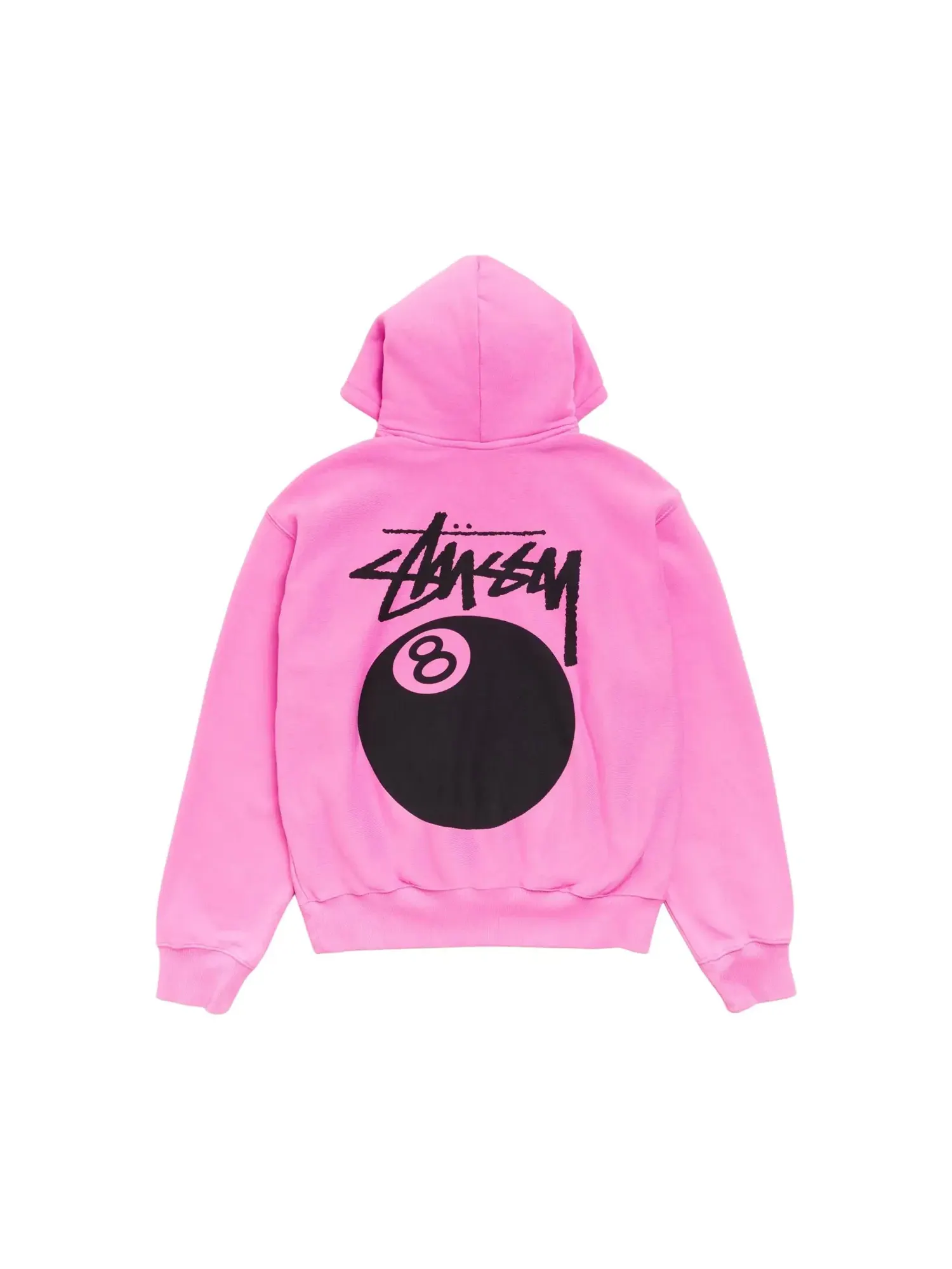 Худи Stussy 8 Ball — изображение 2 из 2, розовый