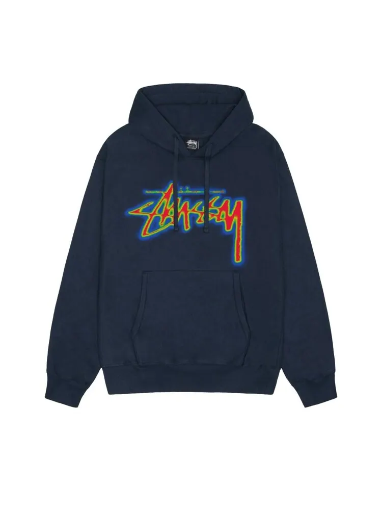 Худи Stussy Thermal Stock Hoodie — изображение 1 из 2, синий