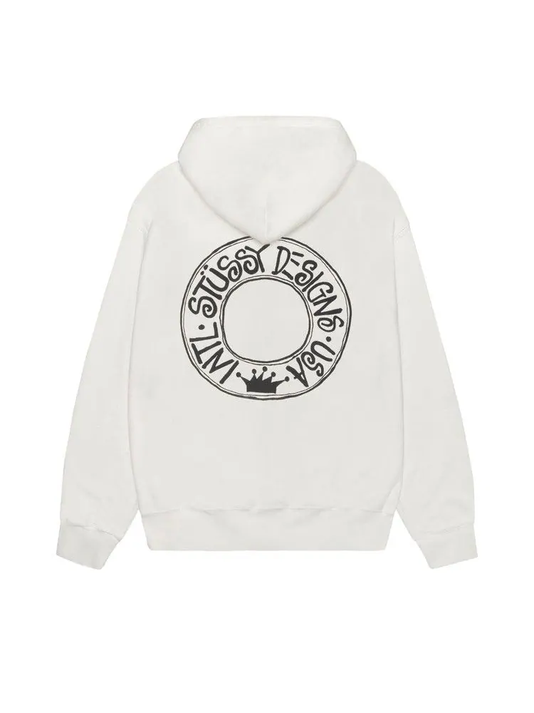Худи Stussy Pigment Dyed Buana Hoodie — изображение 2 из 2, прозрачный