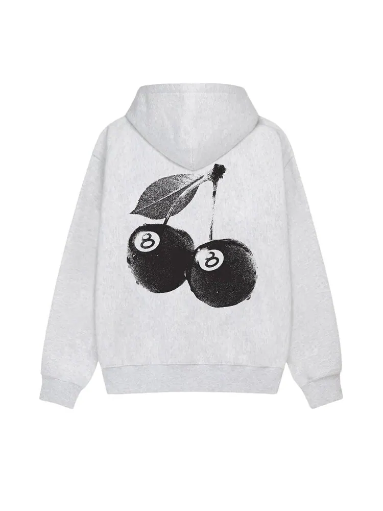 Худи Stussy Cherries Hoodie — изображение 2 из 2, пепельный вереск