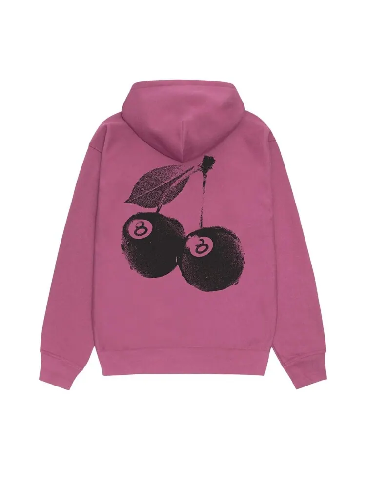Худи Stussy Cherries Hoodie — изображение 2 из 2, фиолетовый