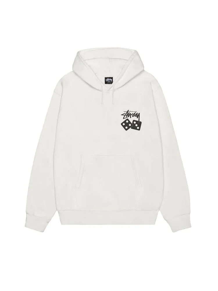 Худи Stussy Dice Hoodie Pigment Dyed — изображение 1 из 2, прозрачный
